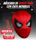 Mascara de Spiderman con Ojos Movibles